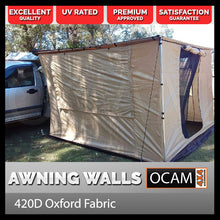 Load image into Gallery viewer, OCAM Awning Tent to Suit 2m X 3m Awning 4x4 Camping
