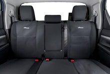 Load image into Gallery viewer, PRE-MADE BUNDLE Wetseat Neoprene Tailored Seat, Headrest &amp; Console Covers for Ford Ranger PX2/ BT-50 Dual Cab 07/2015-11/2020 Black with Black Stitchi
