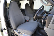 Load image into Gallery viewer, 1st &amp; 2nd Row Bundle - Mid Grey Neoprene Seat Covers With Black Stitching for Jeep Grand Cherokee WK 02/2011-Current
