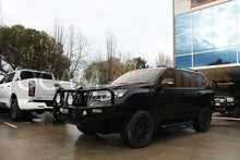 Load image into Gallery viewer, OCAM Deluxe Bull Bar for Toyota Prado 150 Series 09/2017-2023 + Pair 9' LED Spot Lights
