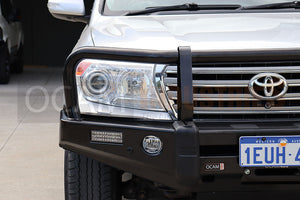 OCAM Deluxe Steel Bull Bar For Toyota Landcruiser 200 Series 08/2015-21, Winch Compatible