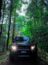 Load image into Gallery viewer, OCAM Deluxe Steel Bull Bar For Volkswagen Amarok, OCAM 12k Winch + 9' LED Spot Lights
