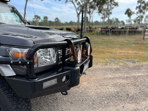 OCAM Deluxe Steel Bull Bar For Toyota Landcruiser 70 76 78 79 Series, 2024+ Winch Compatible