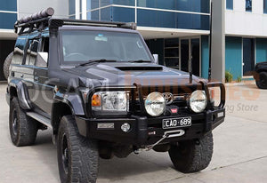 OCAM Deluxe Steel Bull Bar For Toyota Landcruiser 70 76 78 79 Series, 2024+ Winch Compatible