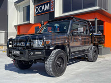 Load image into Gallery viewer, OCAM Deluxe Steel Bull Bar For Toyota Landcruiser 70 76 78 79 Series, 2024-On, Winch Compatible
