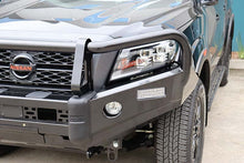 Load image into Gallery viewer, OCAM Deluxe Steel Bull Bar for Nissan Navara NP300 03/2021+, Winch Compatible
