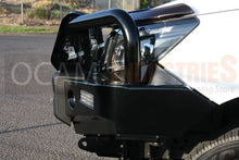 Load image into Gallery viewer, OCAM Deluxe Steel Bull Bar for Nissan Navara NP300 07/2015-02/2021 OCAM 12k Winch + 9' LED Spot Lights
