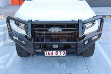 Load image into Gallery viewer, OCAM Deluxe Steel Bull Bar for Ford Ranger PX MKIII 2018-06/2022, OCAM 12k Winch + 9' LED Spot Lights
