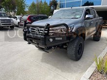 Load image into Gallery viewer, OCAM Deluxe Steel Bull Bar For Toyota Hilux N80 2015-09/2018 &amp; OCAM 12K LBS Winch

