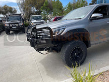 Load image into Gallery viewer, OCAM Deluxe Steel Bull Bar For Toyota Hilux N80 2015-09/2018 + Pair 9' LED Spot Lights
