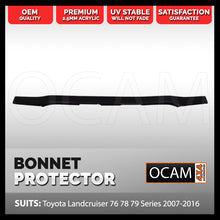 Load image into Gallery viewer, Bonnet Protector For Toyota Landcruiser 70 75 78 79 Series, 1984-2007
