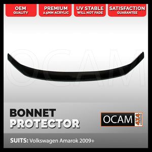 Bonnet Protector for Volkswagen Amarok 2009-04/2023 Tinted Guard