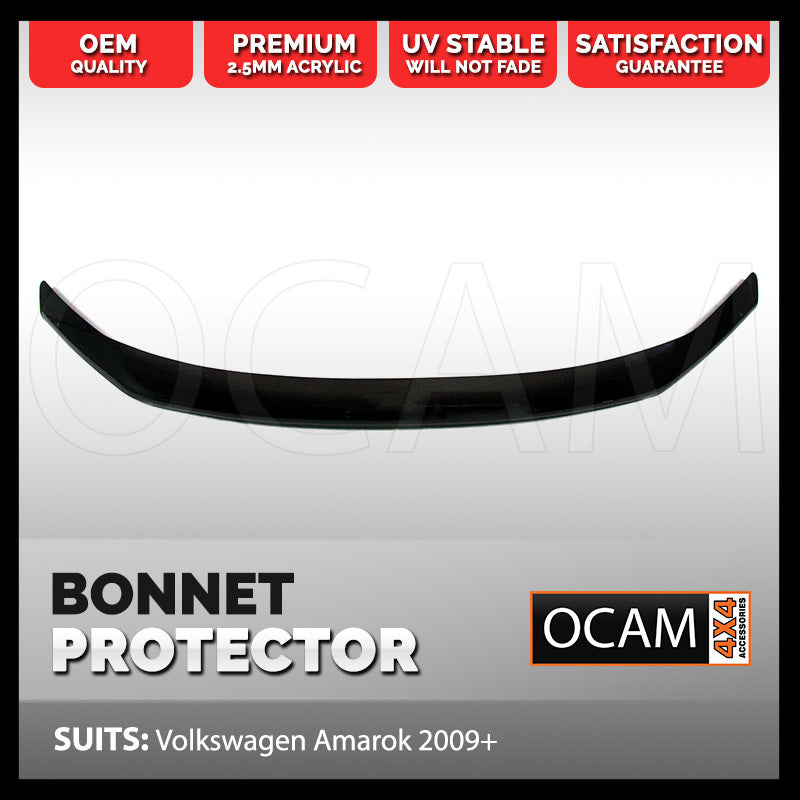 Bonnet Protector for Volkswagen Amarok 2009-04/2023 Tinted Guard