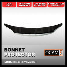 Load image into Gallery viewer, Bonnet Protector for Honda CRV CR-V RM 2012-Sept 2017 Tinted Guard
