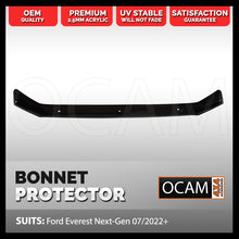 Load image into Gallery viewer, Bonnet Protector for Ford Everest Next-Gen 7/2022-On Tinted Guard

