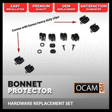 Load image into Gallery viewer, Replacement Bonnet Protector Clips for Toyota Hilux 167 09/2001- 02/2005, Fitting Kit
