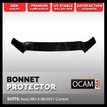 Load image into Gallery viewer, Bonnet Protector for Isuzu MU-X 08/2021-10/2023 Tinted Guard MUX
