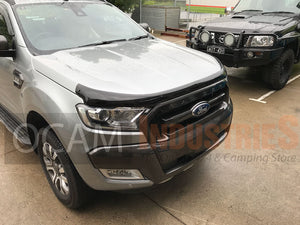 Bonnet Protector for Ford Ranger PX MKII PX MKIII 2015-06/2022, Raptor, Tinted Guard