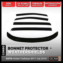 Load image into Gallery viewer, Bonnet Protector, Weathershields For Holden Trailblazer MY17 July 2016+
