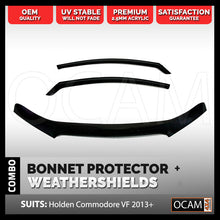 Load image into Gallery viewer, Bonnet Protector, Weathershields For Holden VF Commodore 2013-17 Visors
