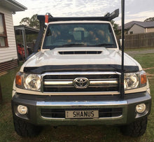 Load image into Gallery viewer, Bonnet Protector, Weathershields For Toyota Landcruiser 70 76 79 Series 2017-10/2023
