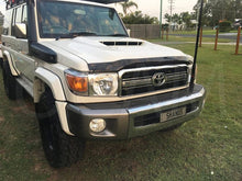 Load image into Gallery viewer, Bonnet Protector, Weathershields For Toyota Landcruiser 70 76 79 Series 2017-10/2023
