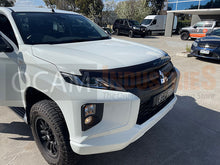 Load image into Gallery viewer, Bonnet Protector &amp; Weathershields for Mitsubishi Pajero Sport QF 2020+ Tinted Guard
