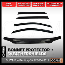 Load image into Gallery viewer, Bonnet Protector, Weathershields For Ford Territory SX SY Models 2004-11

