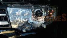 Load image into Gallery viewer, Bonnet, Headlight Protectors, Visors for Mitsubishi Challenger 2009-15
