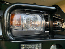 Load image into Gallery viewer, Bonnet &amp; Headlight Protectors &amp; Weathershields 2pc For Toyota Landcruiser 70 76 78 Series, 2017-10/2023
