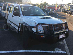 Brush Bars for Isuzu D-MAX 2007-11, Heavy Duty Steel 4WD 4X4