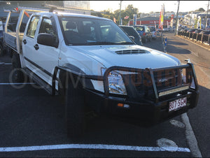 Brush Bars for Holden Rodeo RA 2003-08, Heavy Duty Steel 4WD 4X4