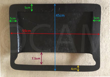 Load image into Gallery viewer, Kut Snake Bonnet Scoop Universal in Gloss Black, ABS Plastic
