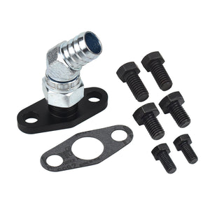 3/4" Barb Turbo Oil Drain Flange Kit Holset HE300