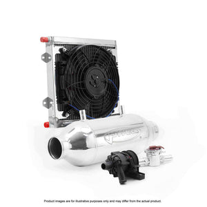 Liquid to Air Barrel Intercooler Kit 6" x 6"