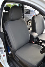 Load image into Gallery viewer, Front, 2nd &amp; 3rd Row Bundle - Wetseat Neoprene Seat &amp; Console Covers Mid Grey With White Stitching For Toyota LC80 Series Sahara
