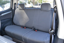 Load image into Gallery viewer, Front, 2nd &amp; 3rd Row Bundle - Wetseat Neoprene Seat &amp; Console Covers Mid Grey With White Stitching For Toyota LC80 Series Sahara

