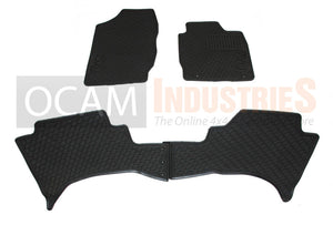 CMM Rubber Car Floor Mats for Mitsubishi Triton MQ MR 05/2015-2023