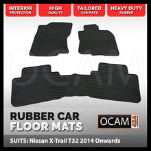 Load image into Gallery viewer, CMM Rubber Car Floor Mats for Nissan X-Trail T32 2014 Onwards
