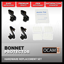 Load image into Gallery viewer, Bonnet Protector Clips for Mitsubishi Pajero 1994-98 Tinted Guard Fitting Kit
