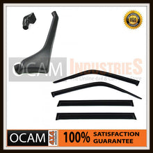 Load image into Gallery viewer, Combo for Nissan Patrol GU 2004-15 Snorkel and Window Visors Weathershields
