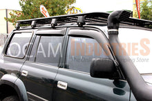 Load image into Gallery viewer, Combo For Toyota Landcruiser 80 Series Snorkel and Window Visors Weathershields
