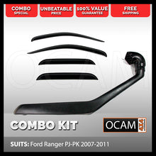 Load image into Gallery viewer, For Ford Ranger PJ-PK 2007-2011 Snorkel and Weathershields Window Visors
