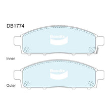 Load image into Gallery viewer, Bendix 4WD/SUV Disc Brake Pads Set Front - DB1174-4WD
