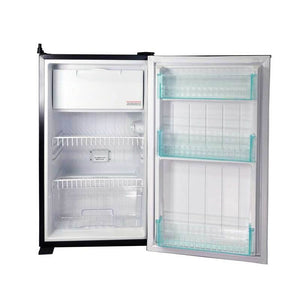 EvaKool Platinum 110L Upright Fridge/ Freezer Black DC110-SB-AU
