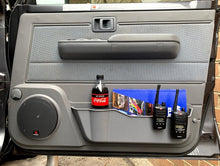 Load image into Gallery viewer, Department of the Interior Door Pockets (Front) With Drink Holder, for LC 70 Series, Suits All, (GREY)

