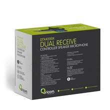 Load image into Gallery viewer, DTX4200X Oricom Dual Receive Controller Speaker Mic Dual Voltage 12V
