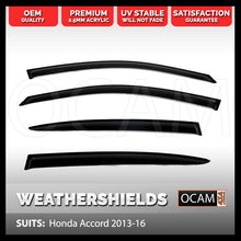 Load image into Gallery viewer, OCAM Weathershields For Honda Accord 2013-16 Window Visors
