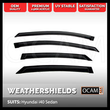Load image into Gallery viewer, OCAM Weathershields For Hyundai i40 Sedan Window Door Visors

