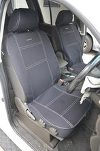 Load image into Gallery viewer, Front Row Wetseat Tailored Neoprene Seat &amp; Armrest Covers for Toyota FJ Cruiser 03/2011-Current, Black With White Stitching
